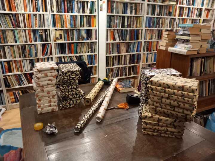 Advent calendar of books